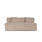 Sofá Cama En Caja 3 Cuerpos Atma Home Bouclé Beige