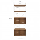 ESTANTERIA DE 4 NIVELES CON PUERTAS 202X72X33 TIPO INDUSTRIAL