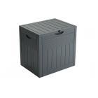 Caja De Guardado Exterior Proline Gris De Polipropileno