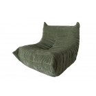 Sillón En Caja Togo 1 Cuerpo Atma Home Corderoy Verde Oscuro