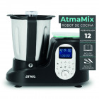 Robot de cocina negro Atma