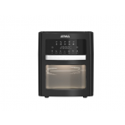 Horno Grill Y Freidora De Aire Atma 15lts Negra