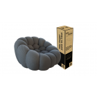 Sillón En Caja Bubble Atma Home Gris