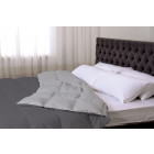 Edredon Euro Reversible 220X240 Queen Gris Atma Home