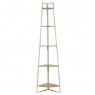 Esquinero de 5 Niveles Blanco Atma Home Tipo Industrial