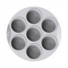 Molde De Silicona Disney Home Muffin Gris | Preventa