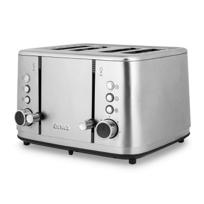 Tostadora Digital Atma Acero Inox 4 Panes