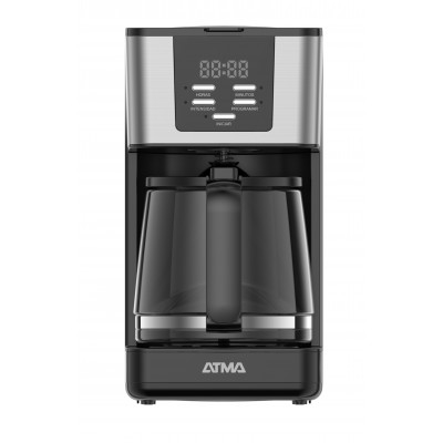 Cafetera de Filtro Digital 1.5L Atma Negra