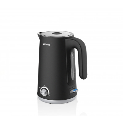 Pava Eléctrica Atma 1.7L Con Regulador Negra