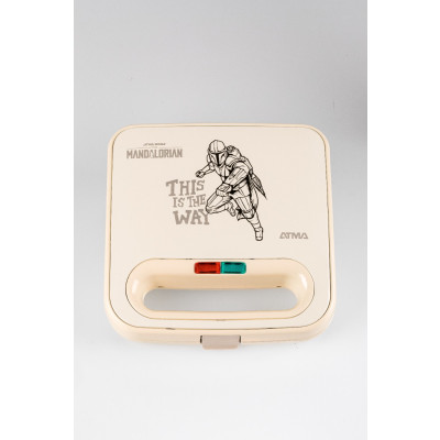 Sandwichera Antiadherente Atma Disney Star Wars Mandalorian|Preventa