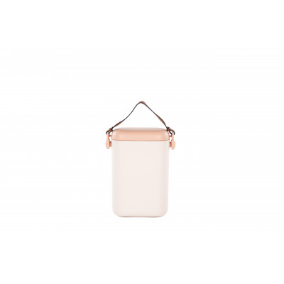 Conservadora Vintage Rosa Atma 9L Con Manija Simil Cuero