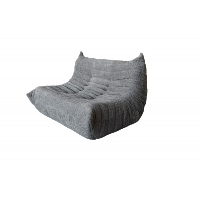 Sillón En Caja Togo 2 Cuerpos Atma Home Liso Gris