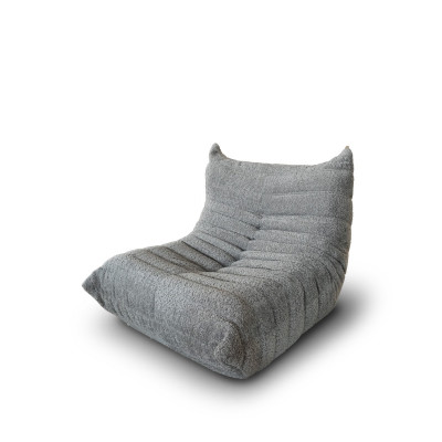 Sillón En Caja Togo 1 Cuerpo Atma Home Liso Gris