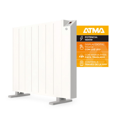 Radiador Eléctrico Atma de Pared 