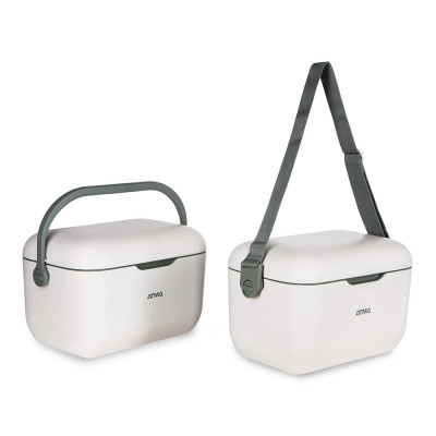 Heladera Conservadora Atma Vintage 20L Manija y Correa Intercambiables Blanca