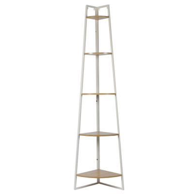Esquinero de 5 Niveles Blanco Atma Home Tipo Industrial 