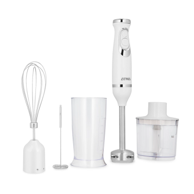 Licuadora de Mano Atma 600W Blanca 