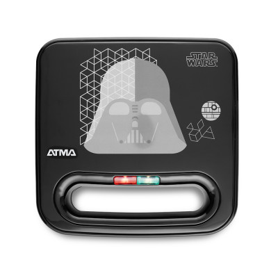 Sandwichera Antiadherente Star Wars Atma Negra| Preventa
