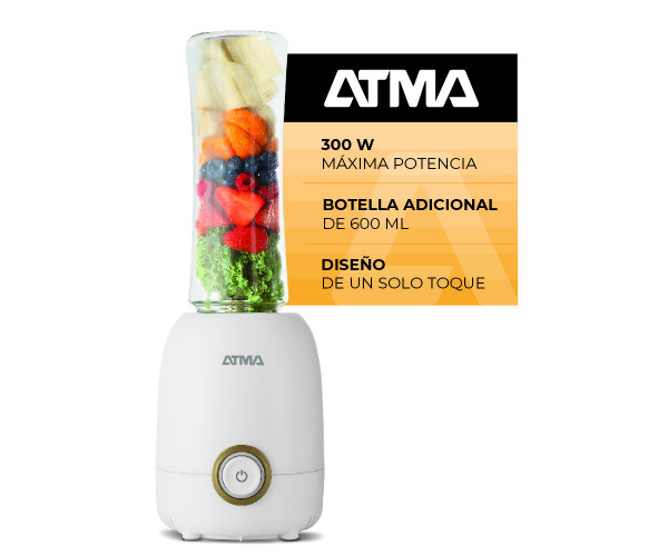 Atma Licuadora Personal Essential Fit 600Ml 300w Atma